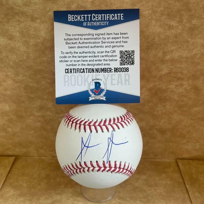 SAMMY SIANI CINCINNATI REDS ROOKIE YEAR PITTSBURGH PIRATES SIGNED AUTO M.L. BASB
