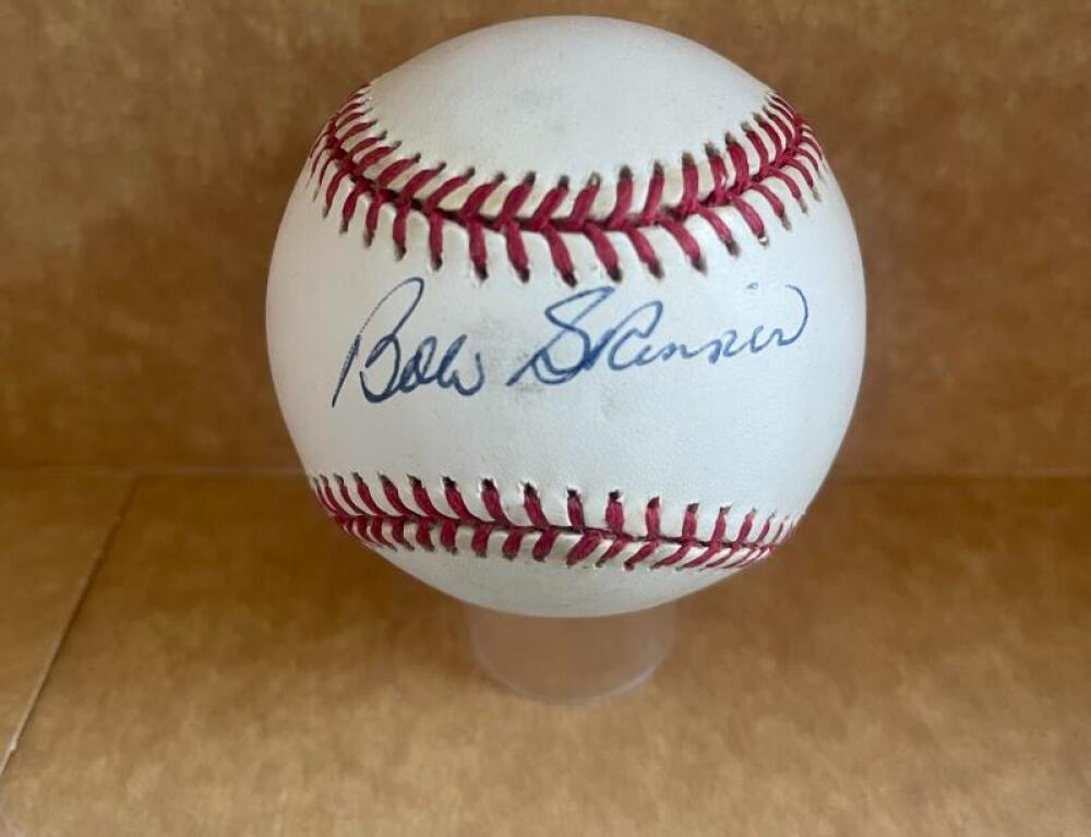 BOB SKINNER PIRATES/CARDINALS  SIGNED AUTOGRAPHED N.L. BASEBALL BECKETT AUTH