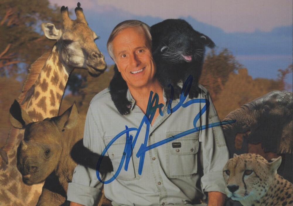 JACK HANNA COLUMBUS ZOO SIGNED AUTOGRAPHED 5X7 POSTCARD W/ COA