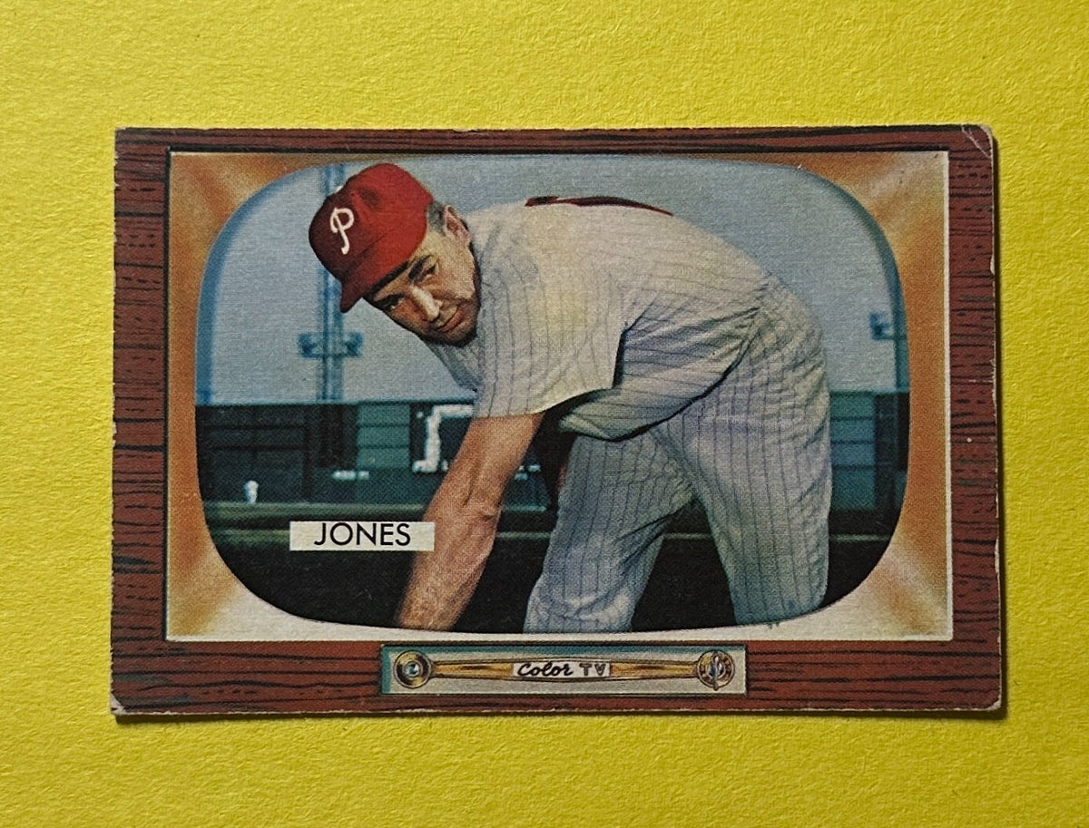 1955 BOWMAN WILLIE JONES #172 PHILLIES