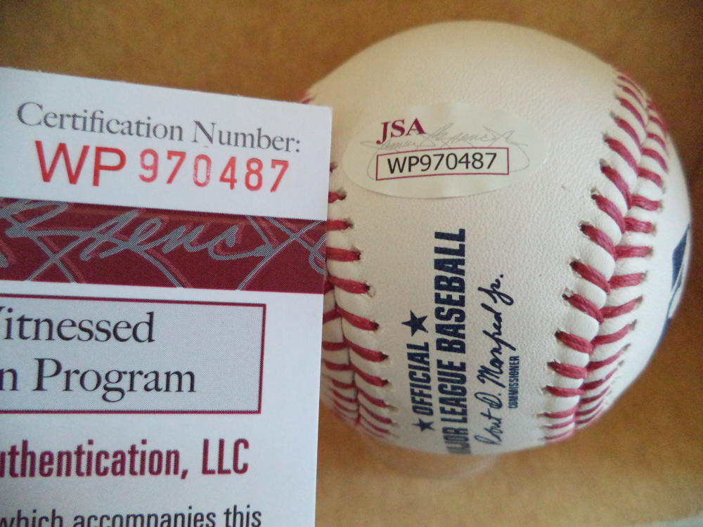 NICKY DELMONICO CHICAGO WHITE SOX SIGNED AUTOGRAPH ML BASEBALL JSA WP970487