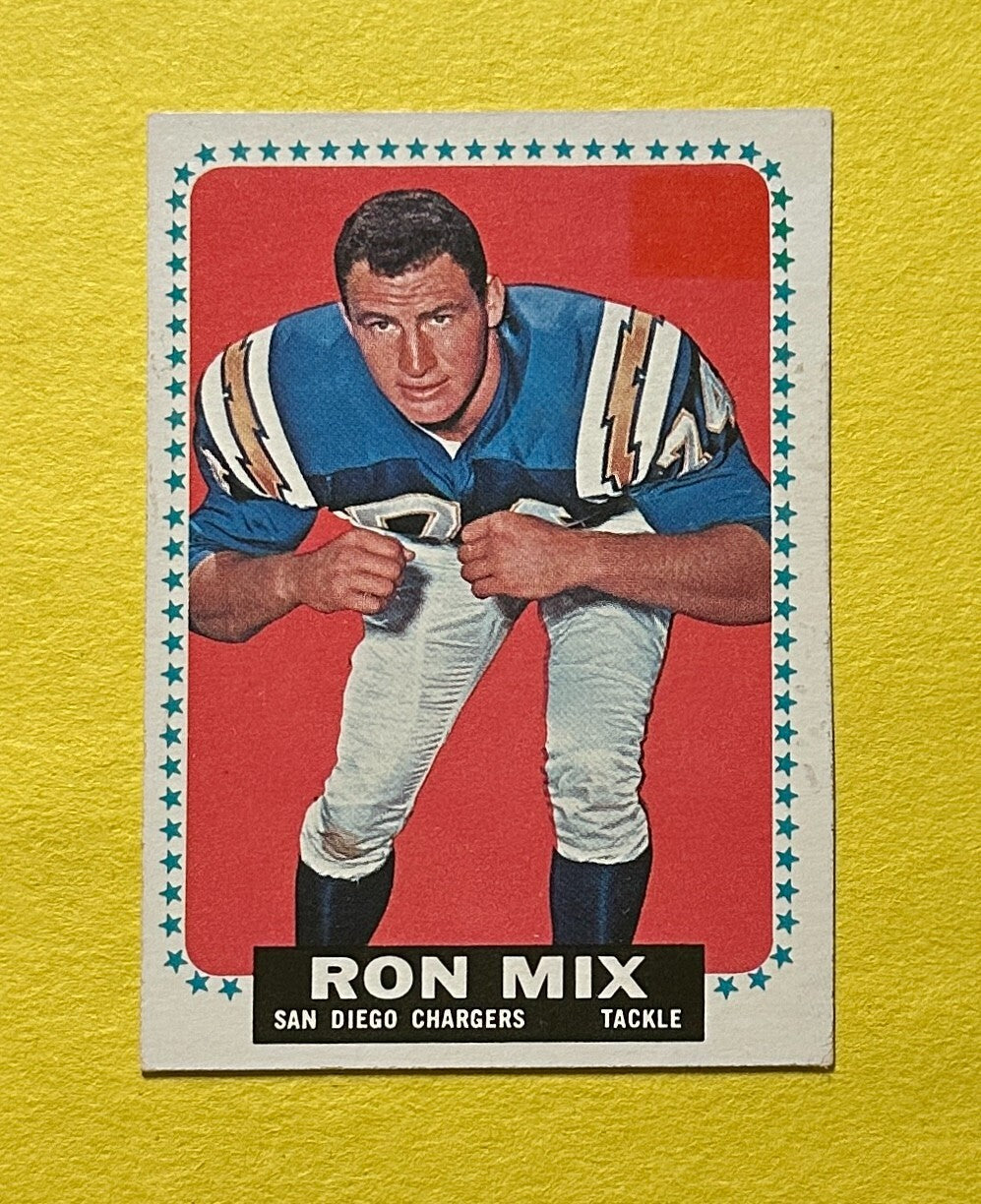 1964 TOPPS RON MIX #168 CHARGERS