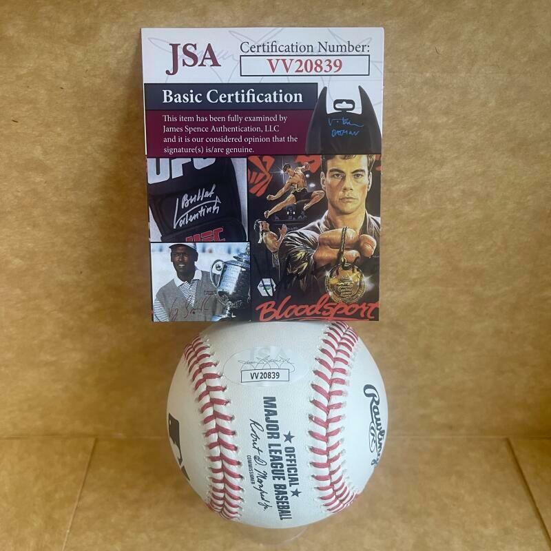TERRY PENDLETON  91 NL BATTING CHAMP SIGNED AUTOGRAPHED M.L.BASEBALL JSA VV20839