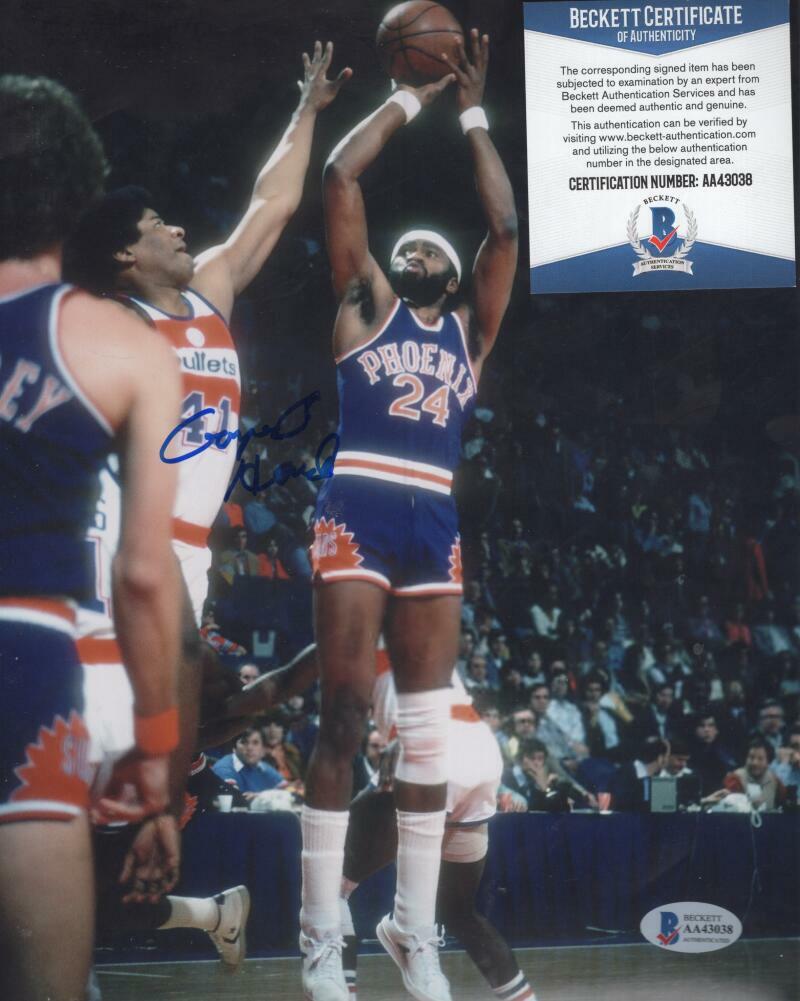 GARFIELD HEARD PHOENIX SUNS SIGNED 8X10 PHOTO BECKETT AA43038