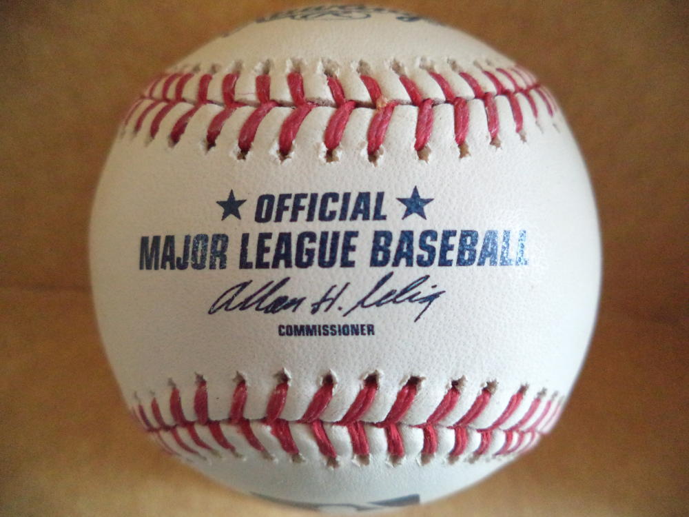JB SHUCK MARLINS/WHITE SOX/INDIANS SIGNED AUTOGRAPHED M.L. BASEBALL W/COA