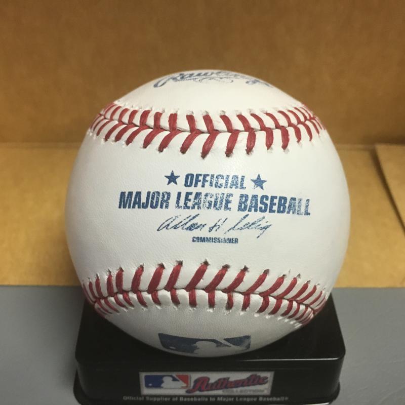 ANTHONY SERATELLI NEW YORK METS M.L. SIGNED BASEBALL W/COA
