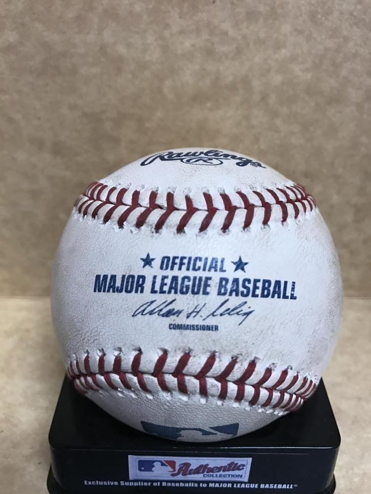 JON NIESE NEW YORK METS GAME USED  SIGNED AUTOGRAPHED  M.L. BASEBALL W/COA