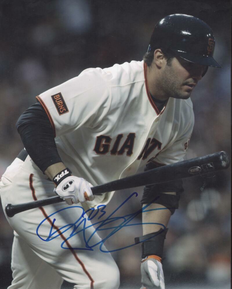 RYAN GARKO SAN FRANCISCO GIANTS  SIGNED AUTOGRAPHED 8X10 PHOTO W/ COA