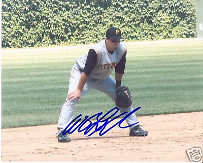ANDY LAROCHE PITTSBURGH PIRATES SIGNED 8X10 PHOTO W/COA