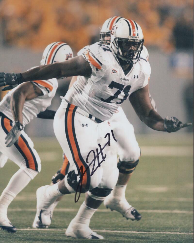 TYRONE GREEN AUBURN  SIGNED AUTOGRAPHED  8X10 PHOTO W/ COA