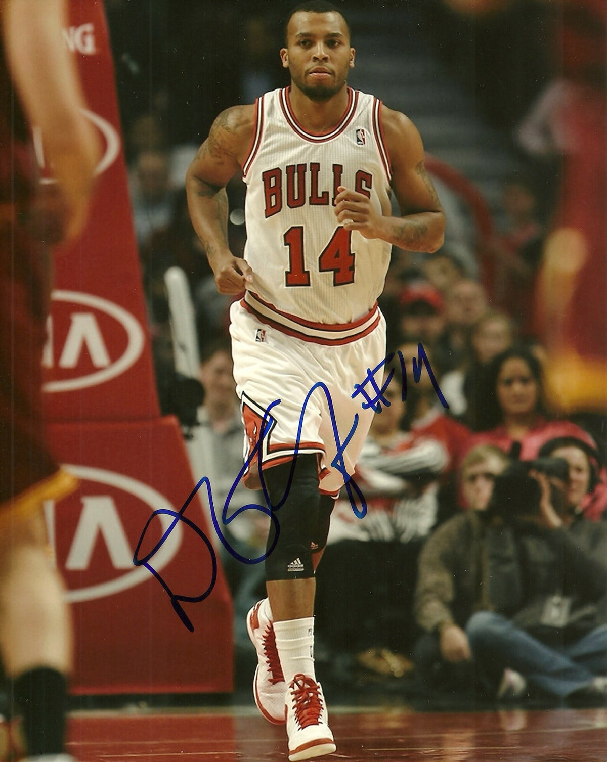 DAEQUAN COOK CHICAGO BULLS SIGNED AUTO 8x10 PHOTO W/COA