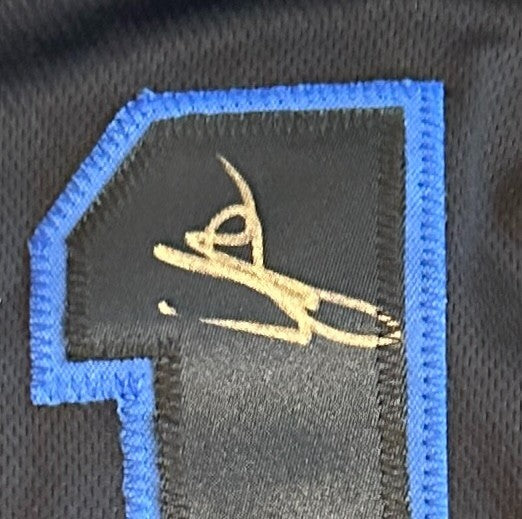 YANICK NGAKOUE BALTIMORE RAVENS SIGNED AUTOGRAPHED BLACK JERSEY SZ XL JSA