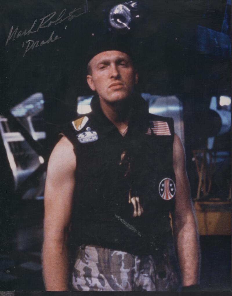 MARK ROLSTON DRAKE IN ALIENS  SIGNED AUTOGRAPHED 8X10 PHOTO W/ COA