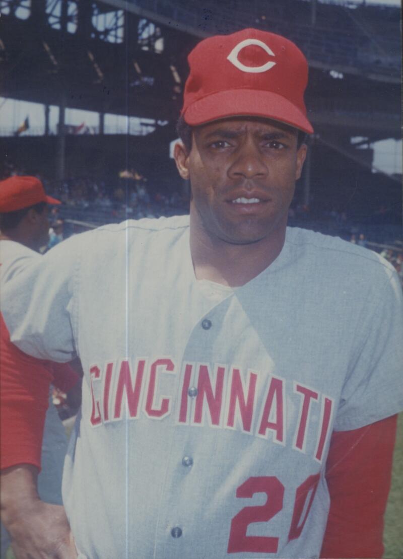 TED SAVAGE REDS ORIGINAL BRACE UNSIGNED 5X7 PHOTO