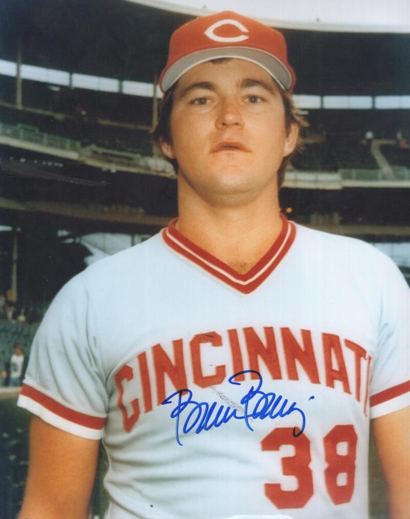 BRUCE BERENYI CINCINNATI REDS SIGNED AUTOGRAPHED 8X10 PHOTO W/ COA