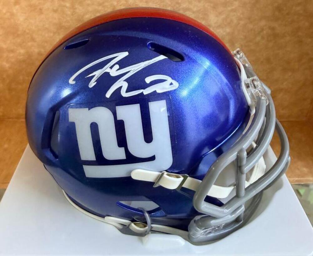   JEREMY SHOCKEY NEW YORK GIANTS SIGNED AUTOGRAPHED MINI HELMET BECKETT