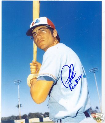 TIM FOLI MONTREAL EXPOS SIGNED 8X10 PHOTO W/COA