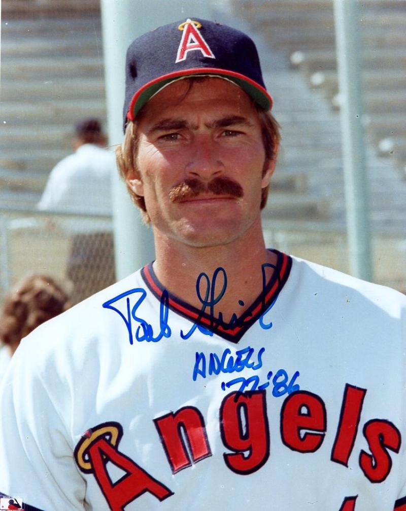 BOBBY GRICH LOS ANGELES ANGELS 77-86 SIGNED AUTOGRAPHED 8x10 PHOTO W/COA
