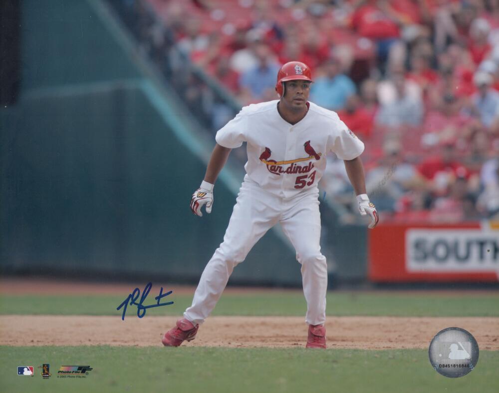 JOHN RODRIGUEZ ST. LOUIS CARDINALS SIGNED AUTOGRAPHED 8X10 PHOTO W/ COA 
