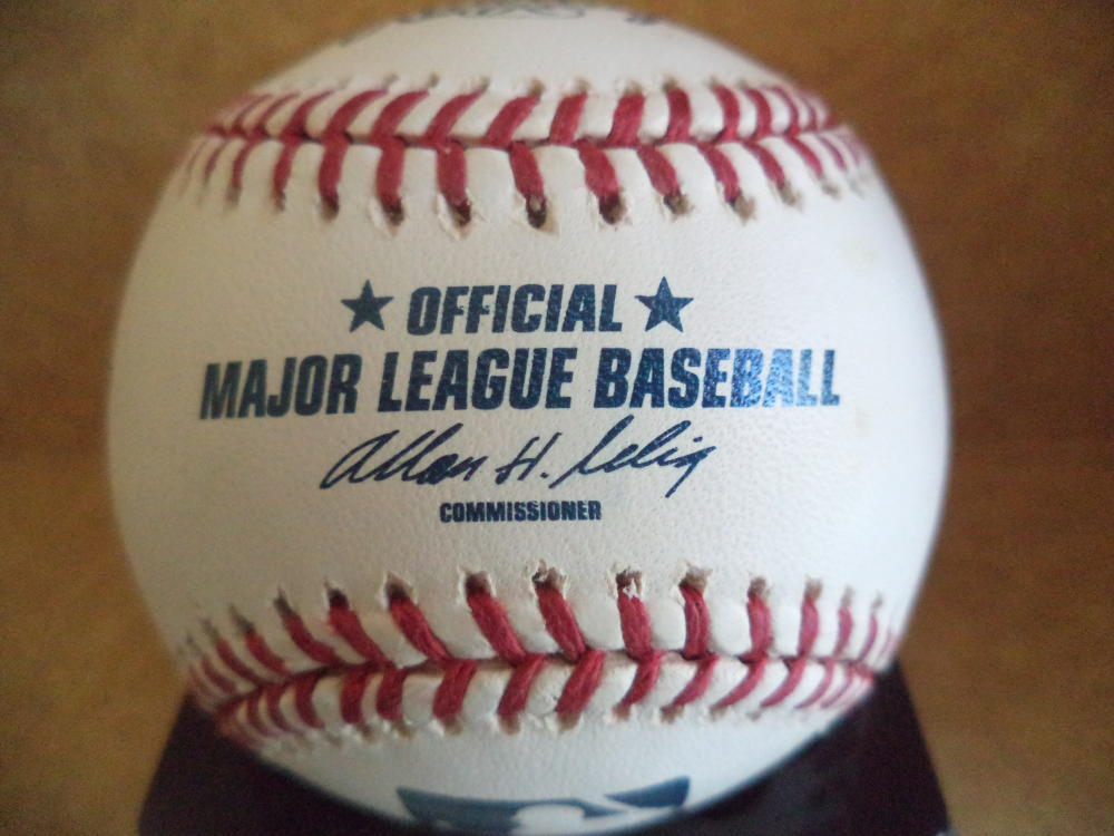 BROOK FORDYCE REDS/METS/ORIOLES SIGNED AUTOGRAPHED M.L. BASEBALL W/COA