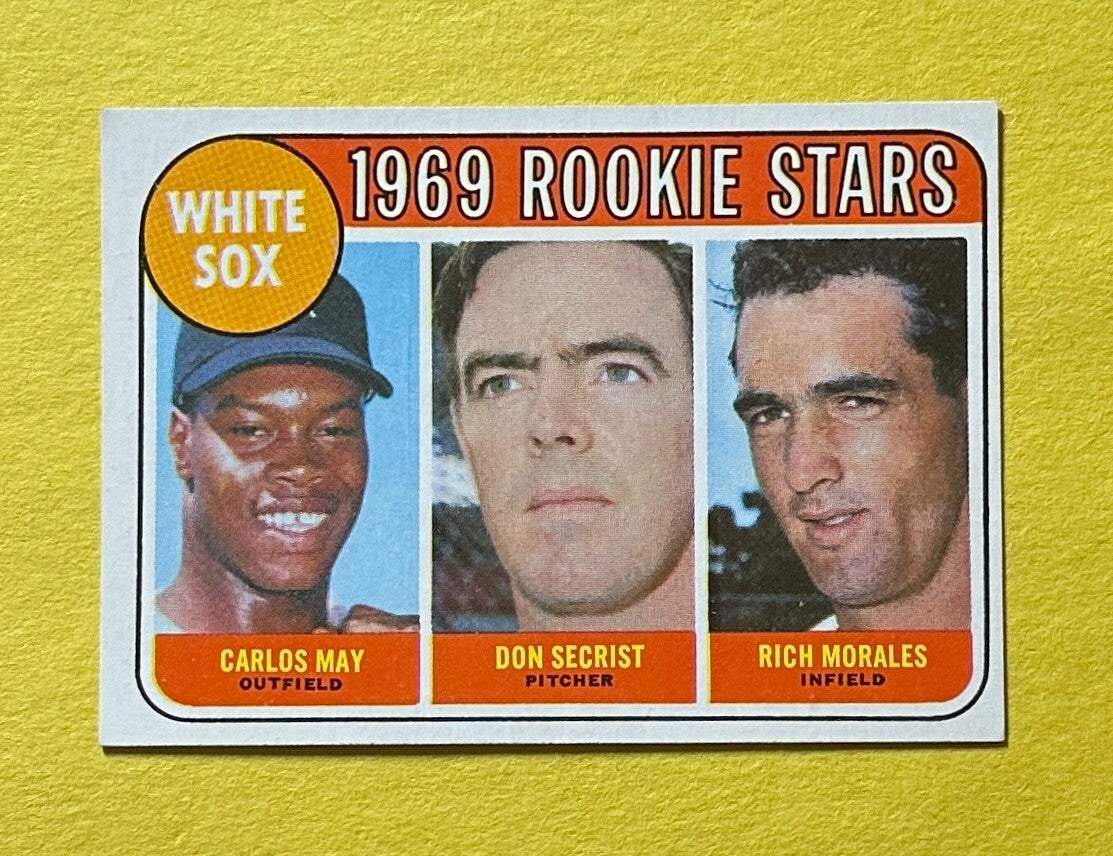 1969 TOPPS 1969 AMERICAN LEAGUE ROOKIE STARS MAY SECRIST MORALES #654
