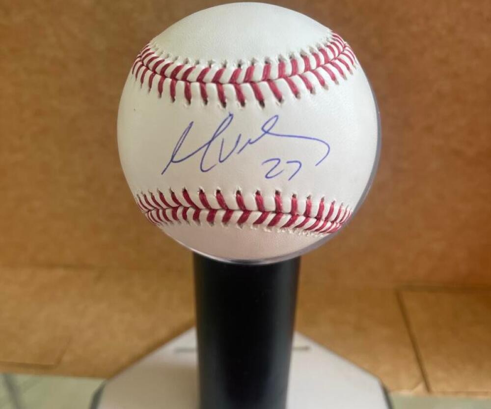 MARK VIENTOS METS SIGNED AUTOGRAPHED M.L. BASEBALL BECKETT AUTH