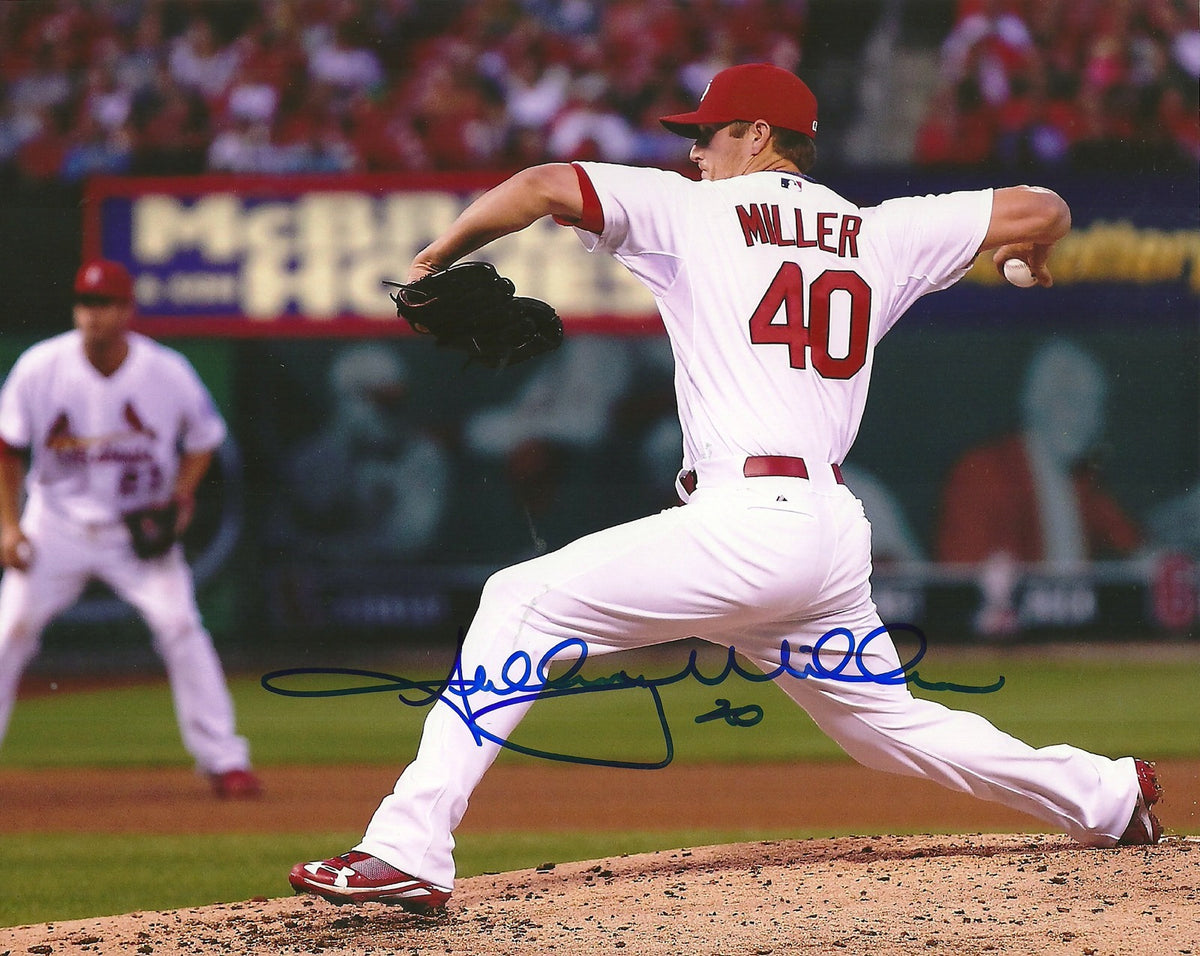 SHELBY MILLER ST. LOUIS CARDINALS SIGNED AUTO 8x10 PHOTO W/COA HORIZONTAL
