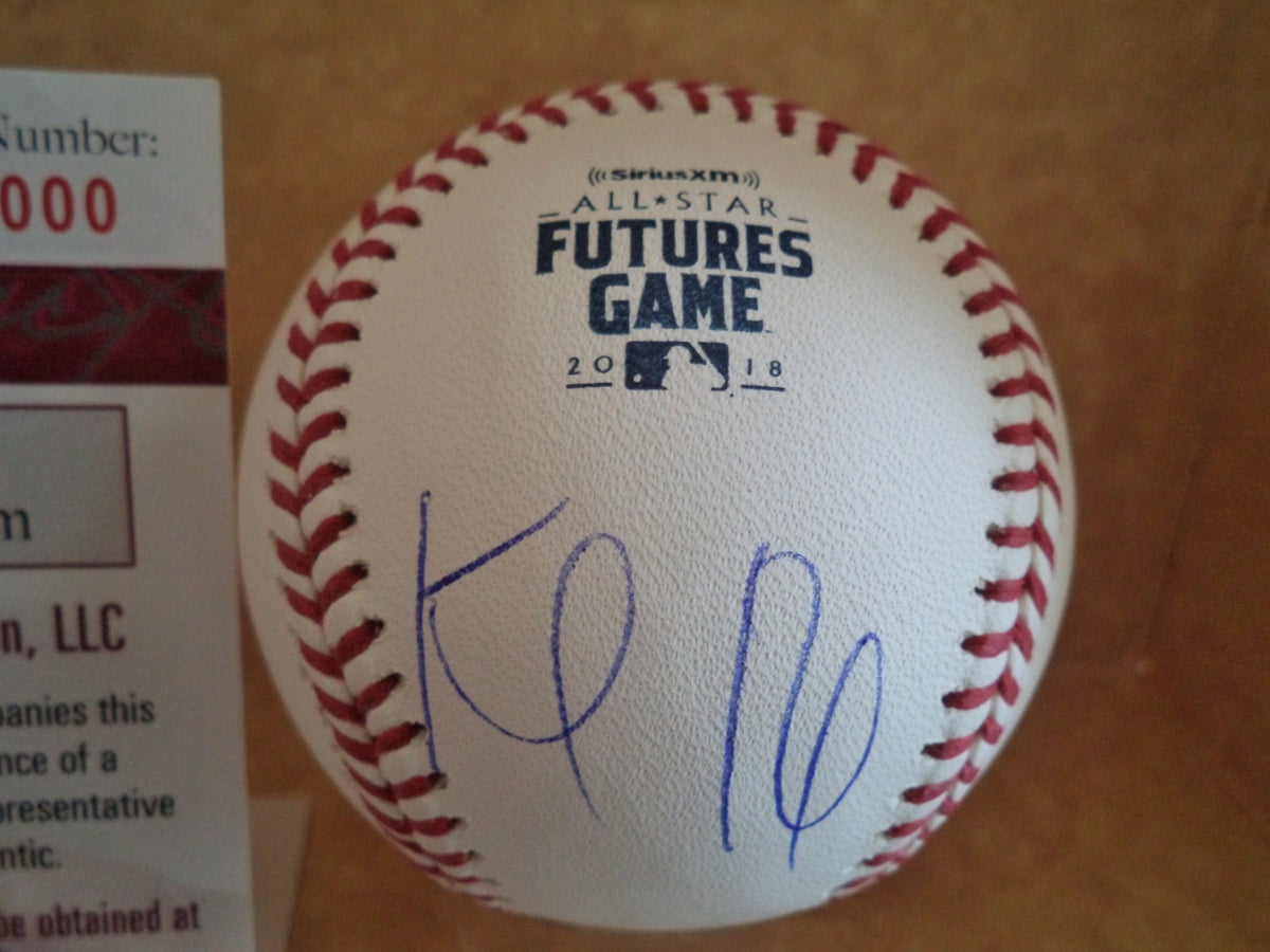KEIBERT RUIZ LOS ANGELES DODGERS SIGNED 2016 FUTURES GAME BASEBALL JSA WPP46000