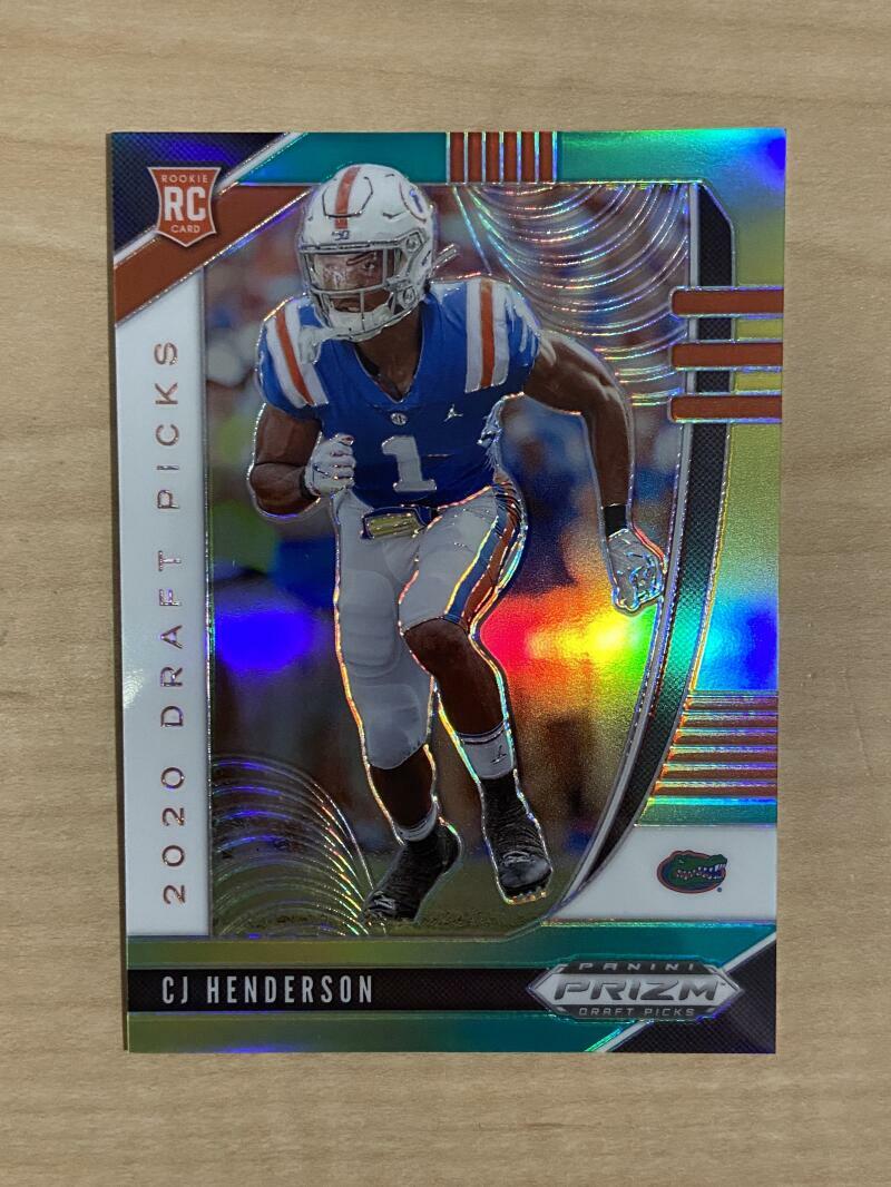 CJ HENDERSON FLORIDA GATORS 2020 PRIZM 19/249 CARD #157