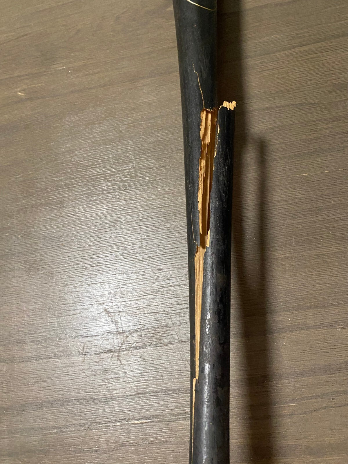 RAMON CASTRO FLORIDA MARLINS GAME USED CRACKED LV SLUGGER BAT RARE L@@K