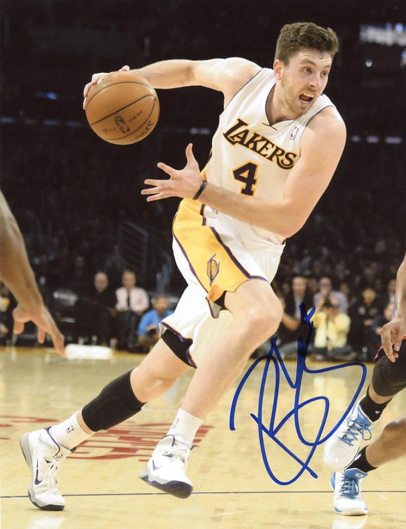 RYAN KELLY LOS ANGELES LAKERS NBA SIGNED AUTOGRAPHED 8X10 PHOTO