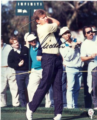 NICK PRICE PGA GOLF STAR SIGNED 8X10 PHOTO W/COA