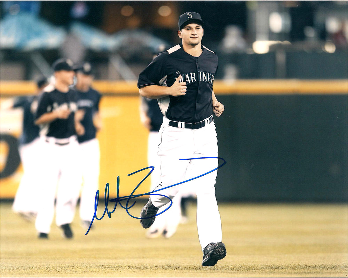 MIKE ZUNINO SEATTLE MARINERS SIGNED AUTOGRAPHED 8X10 PHOTO W/COA
