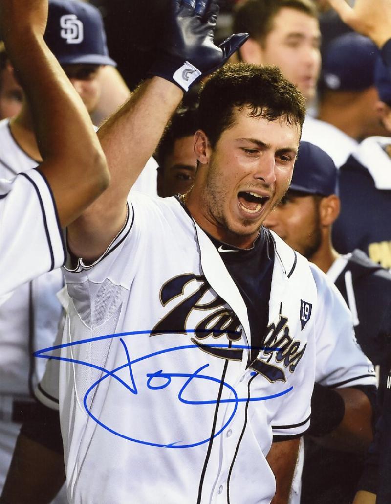 TOMMY MEDICA SAN DIEGO PADRES SIGNED AUTO. 8X10 PHOTO W/COA 