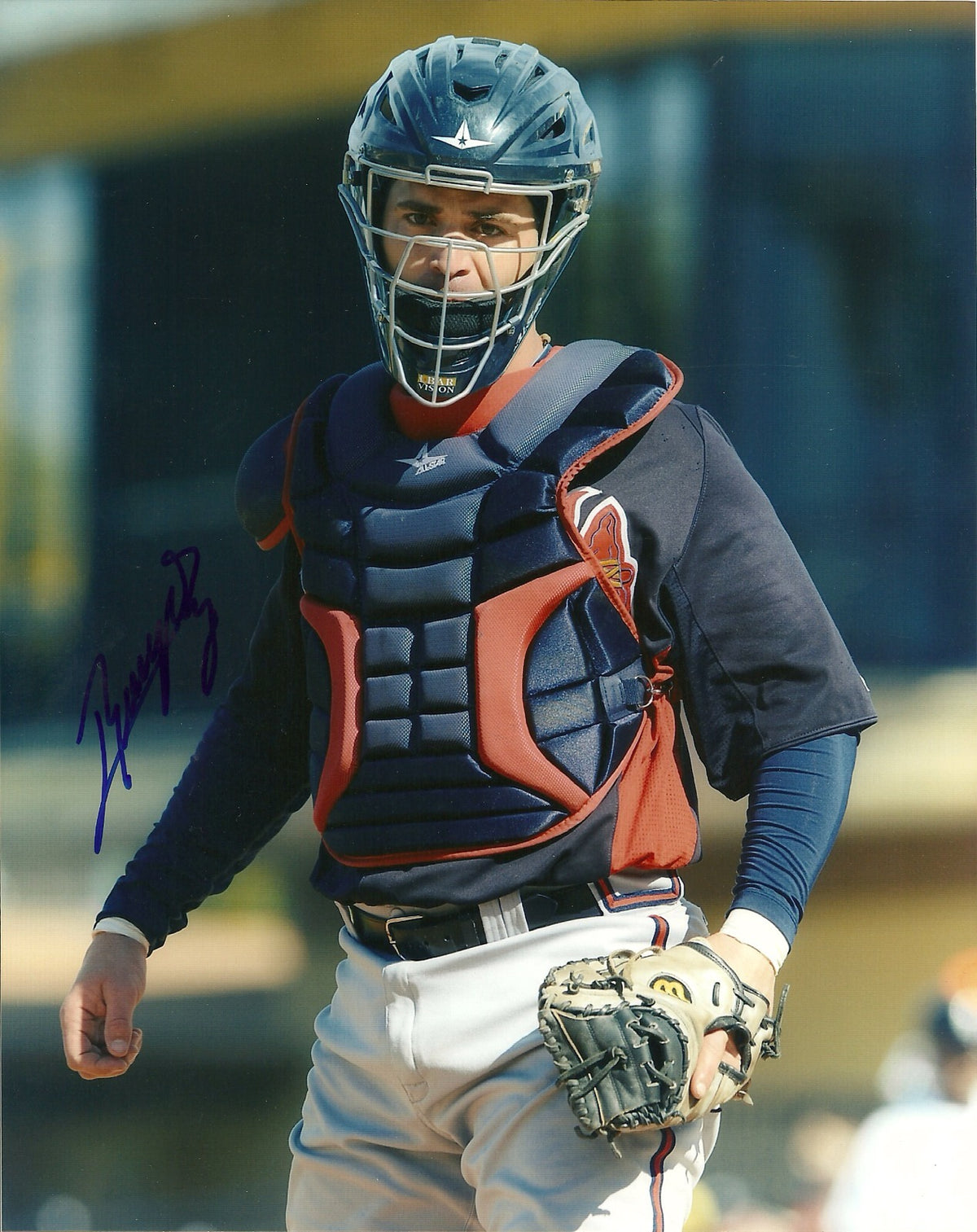 JOSE YEPEZ ATLANTA BRAVES SIGNED AUTOGRAPHED 8x10 PHOTO W/COA