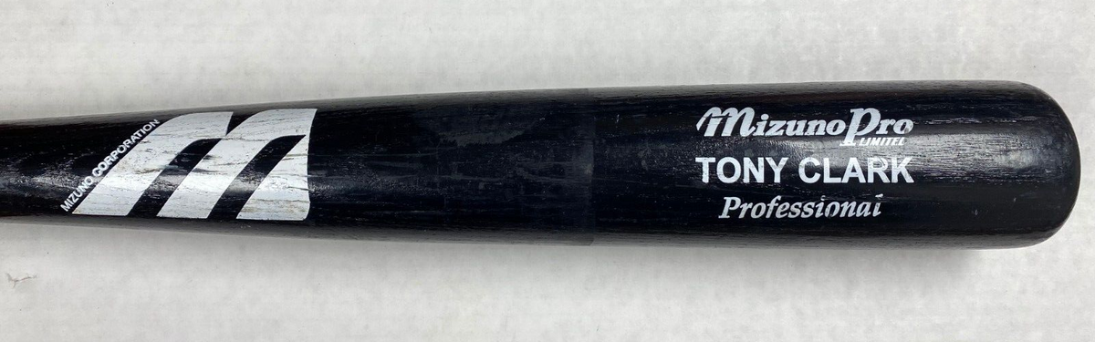 TONY CLARK PADRES TIGERS GAME USED MIZUNO PRO PROFESSIONAL BLACK BAT