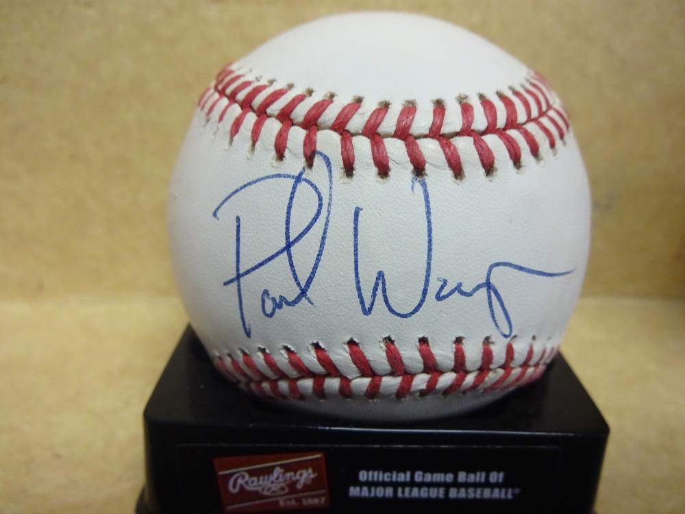 PAUL WAGNER PIRATES/INDIANSBREWERS SIGNED N.L. BASEBALL W/COA