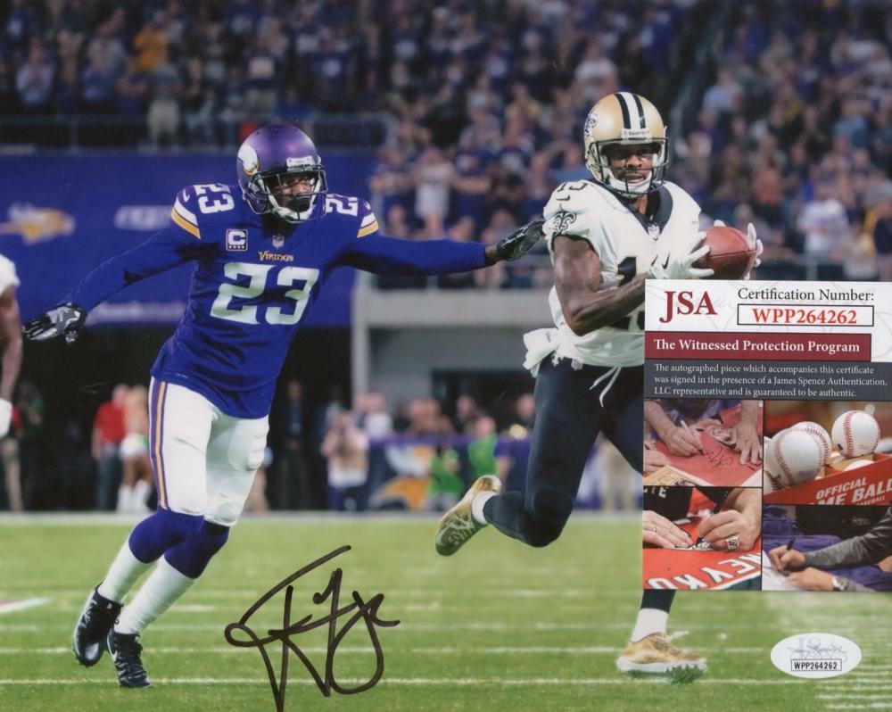 TED GINN JR. NEW ORLEANS SAINTS SIGNED AUTOGRAPHED  8X10 PHOTO JSA WPP264262