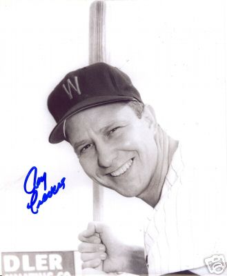 ROY SIEVERS WASHINGTON SENATORS SIGNED 8X10 PHOTO W/COA