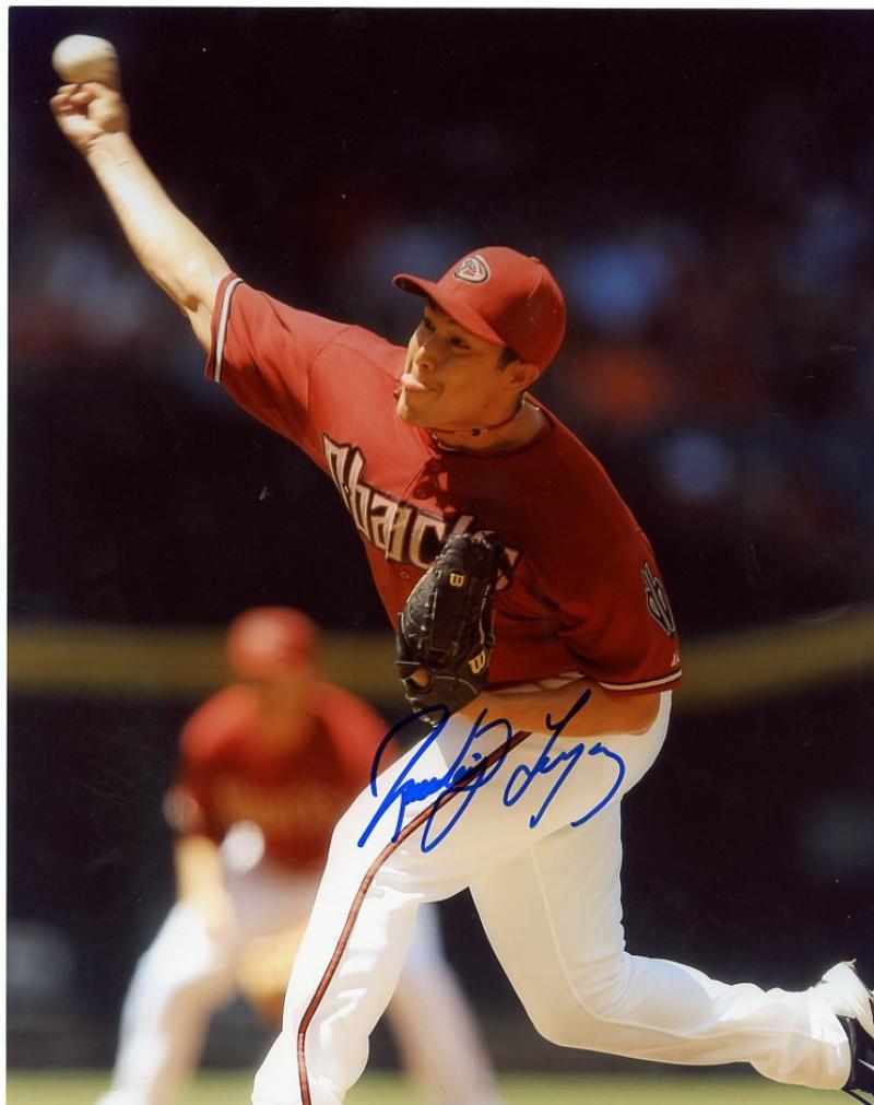 RODRIGO LOPEZ ARIZONA DIAMONDBACKS SIGNED AUTOGRAPHED 8X10 PHOTO W/COA 