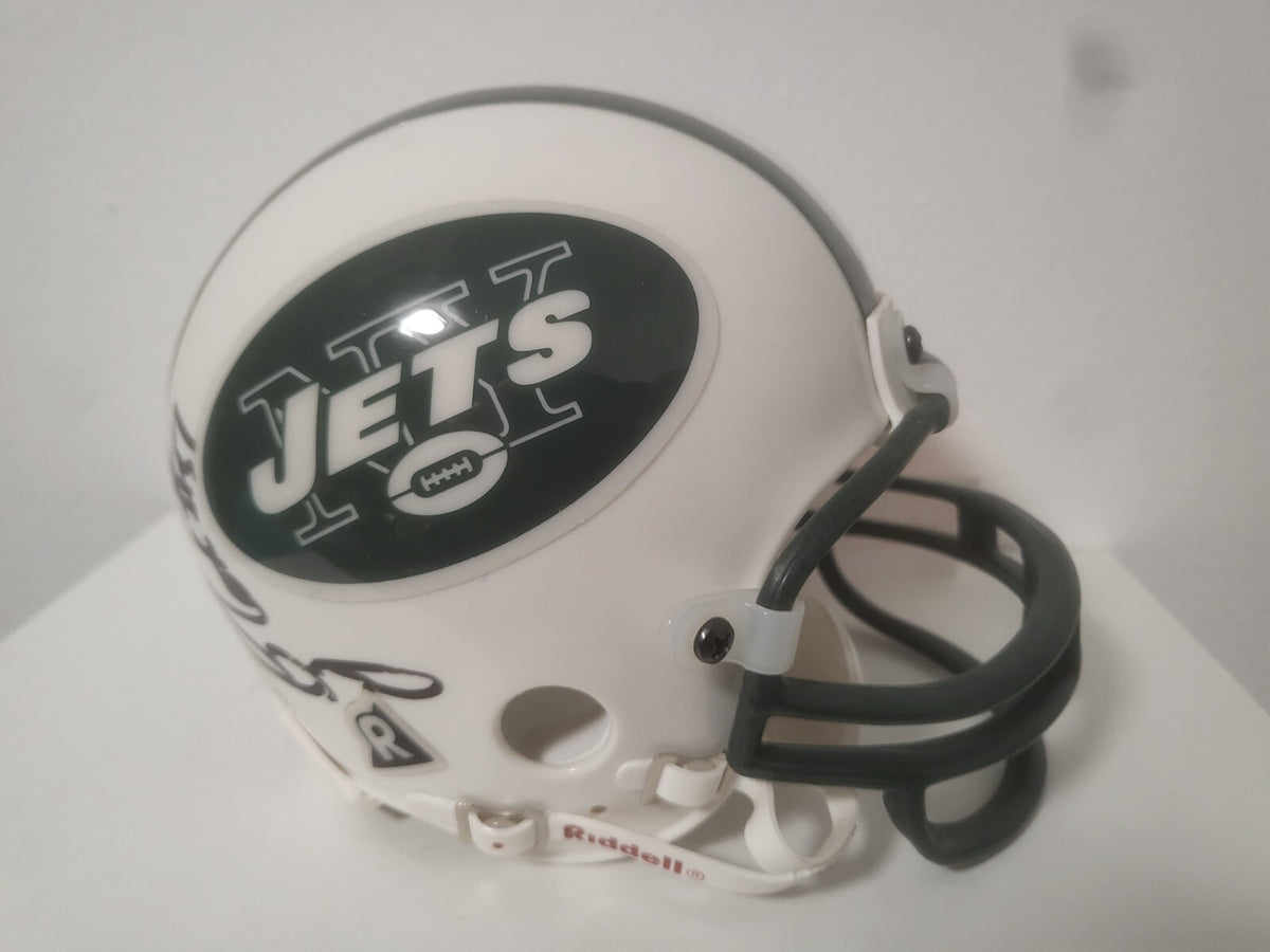BRYAN COX NEW YORK JETS SIGNED AUTOGRAPHED AUTO MINI HELMET W/COA