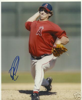 DERRICK TURNBOW ANAHEIM ANGELS SIGNED 8X10 PHOTO W/COA