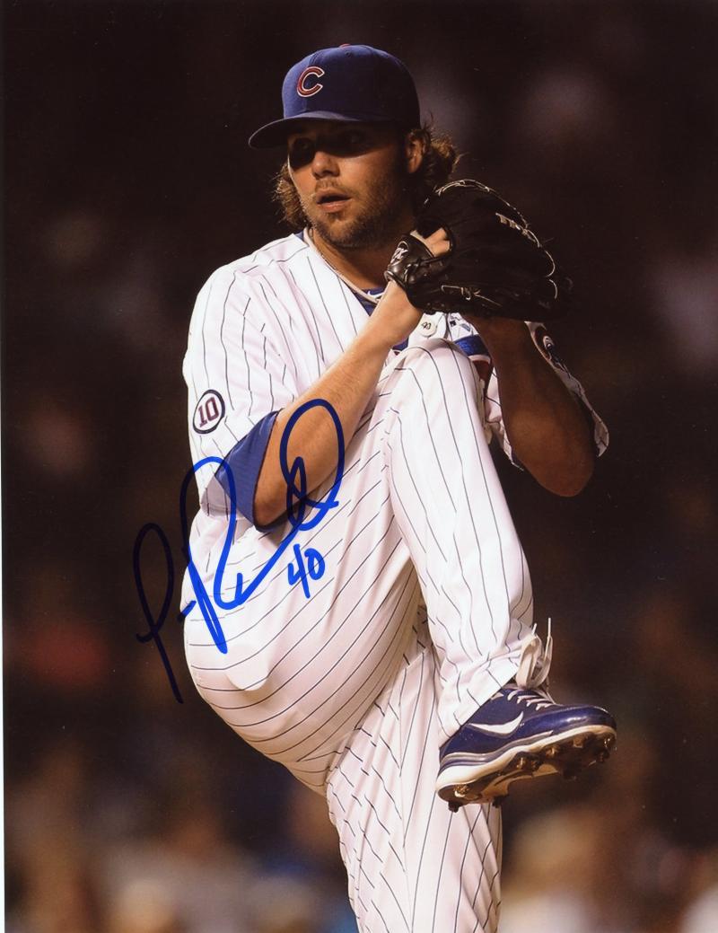 JEFF RUSSELL CHICAGO CUBS SIGNED AUTOGRAPHED 8X10 PHOTO W/COA