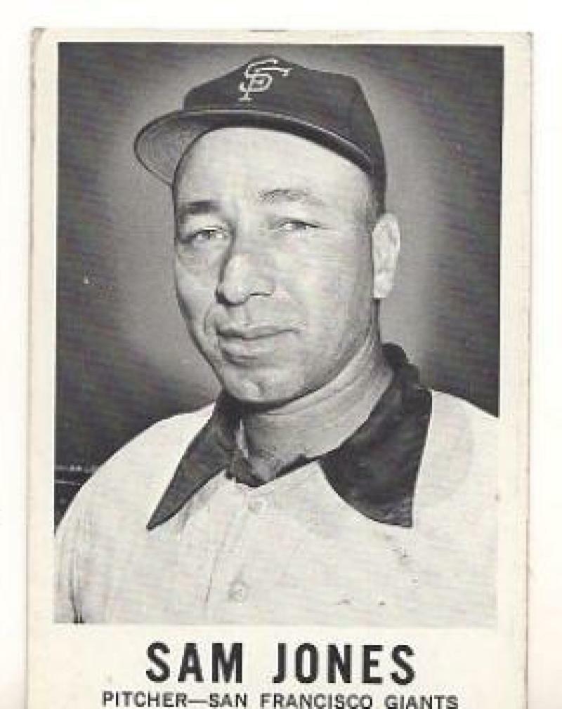 1960 LEAF SPORTS NOVELTIES #14 SAM JOMES CARD