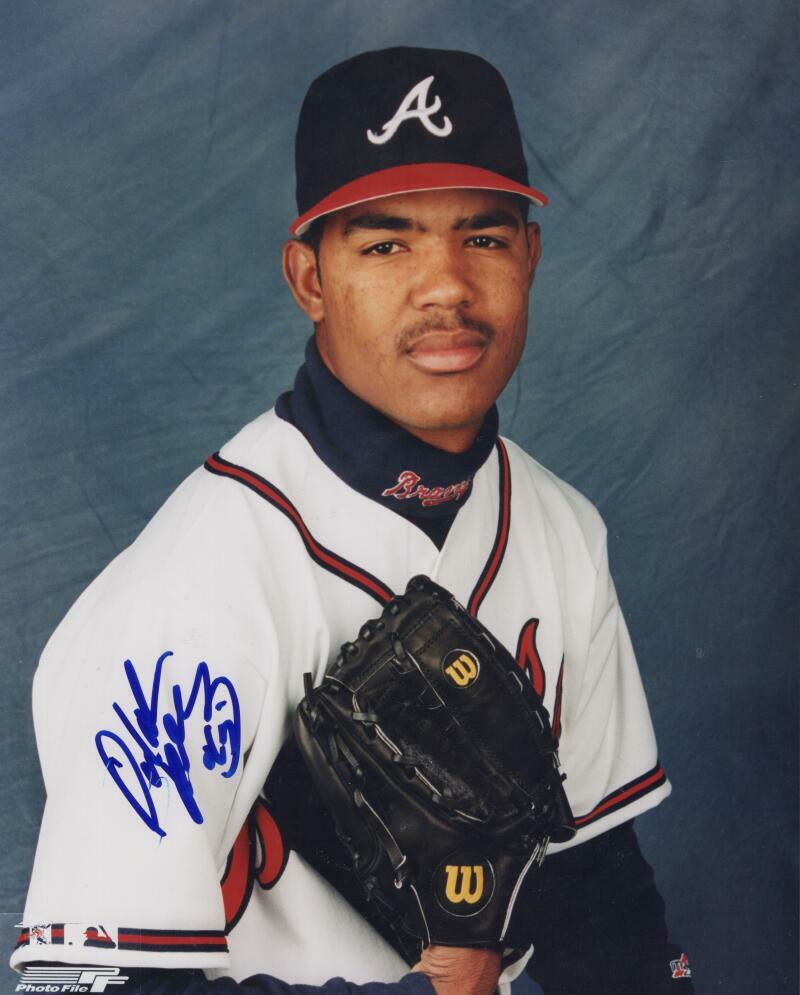 ODALIS PEREZ ATLANTA BRAVES SIGNED AUTOGRAPHED 8X10 PHOTO W/ COA