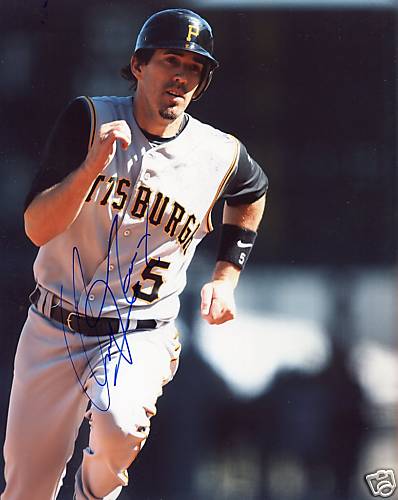 CHRIS GOMEZ  PITTSBURG PIRATES  SIGNED 8X10