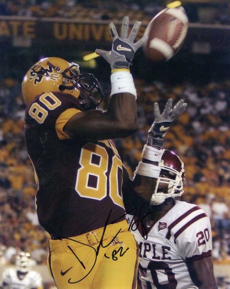 DEREK HAGAN ARIZONA STATE SIGNED AUTOGRAPHED 8X10 W/ COA