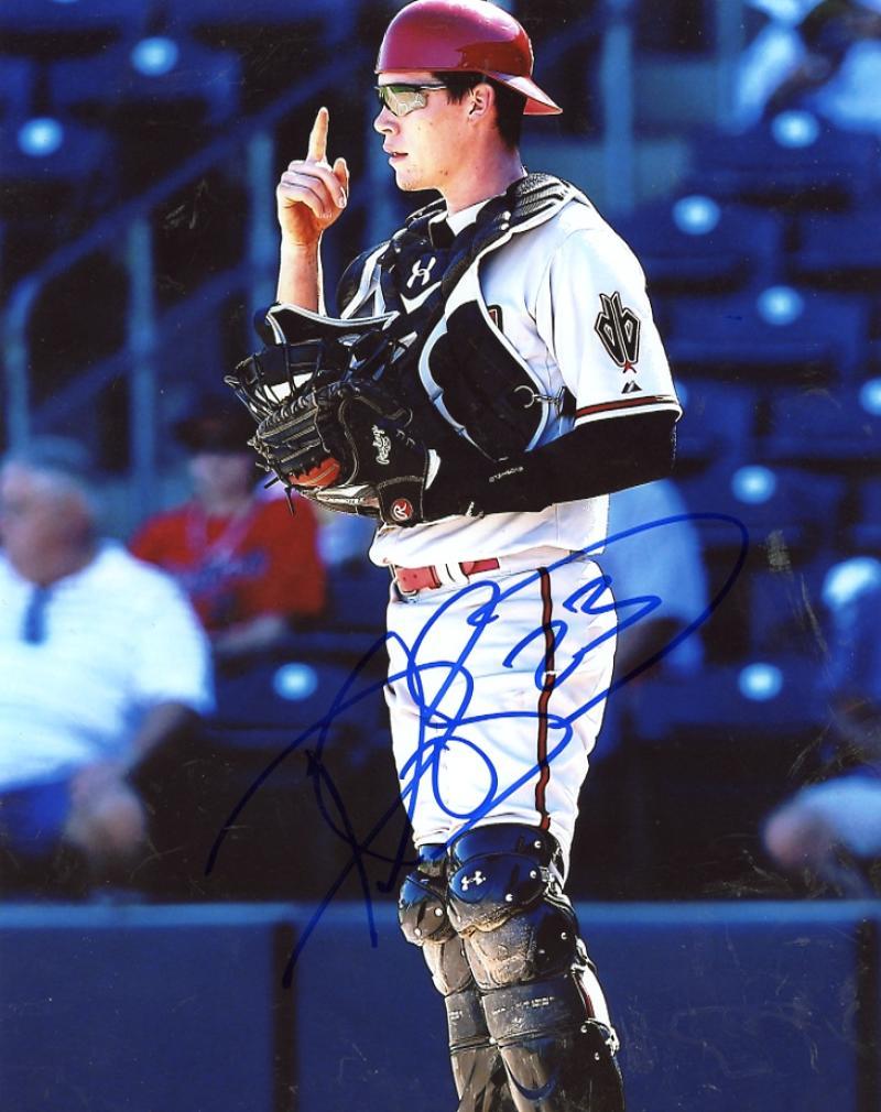 PETER O'BRIEN  ARIZONA DIAMONDBACKS SIGNED 8X10 PHOTO