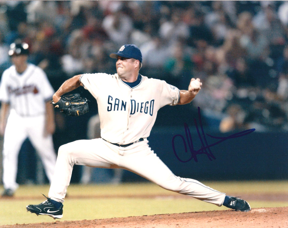 CHRIS HAMMOND SAN DIEGO PADRES SIGNED AUTOGRAPHED 8X10 PHOTO W/COA