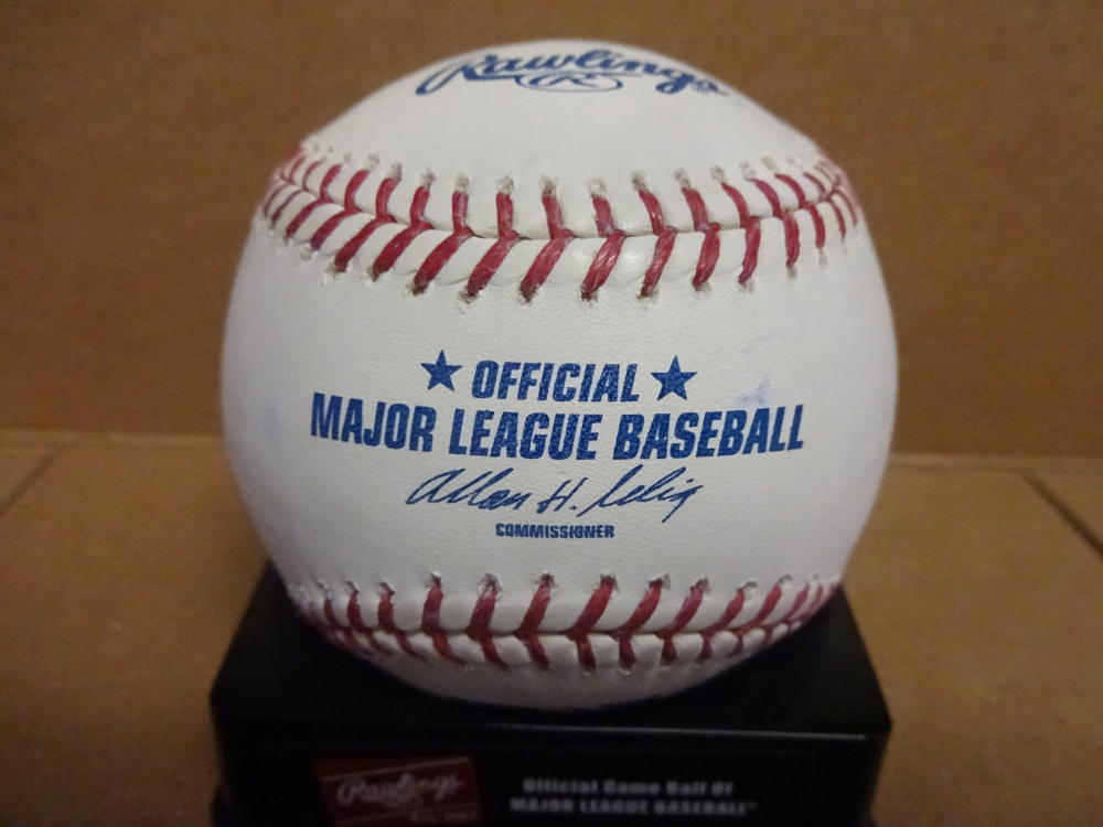JAY JOHNSON PHILLIES/ORIOLES SIGNED M.L. BASEBALL W/COA